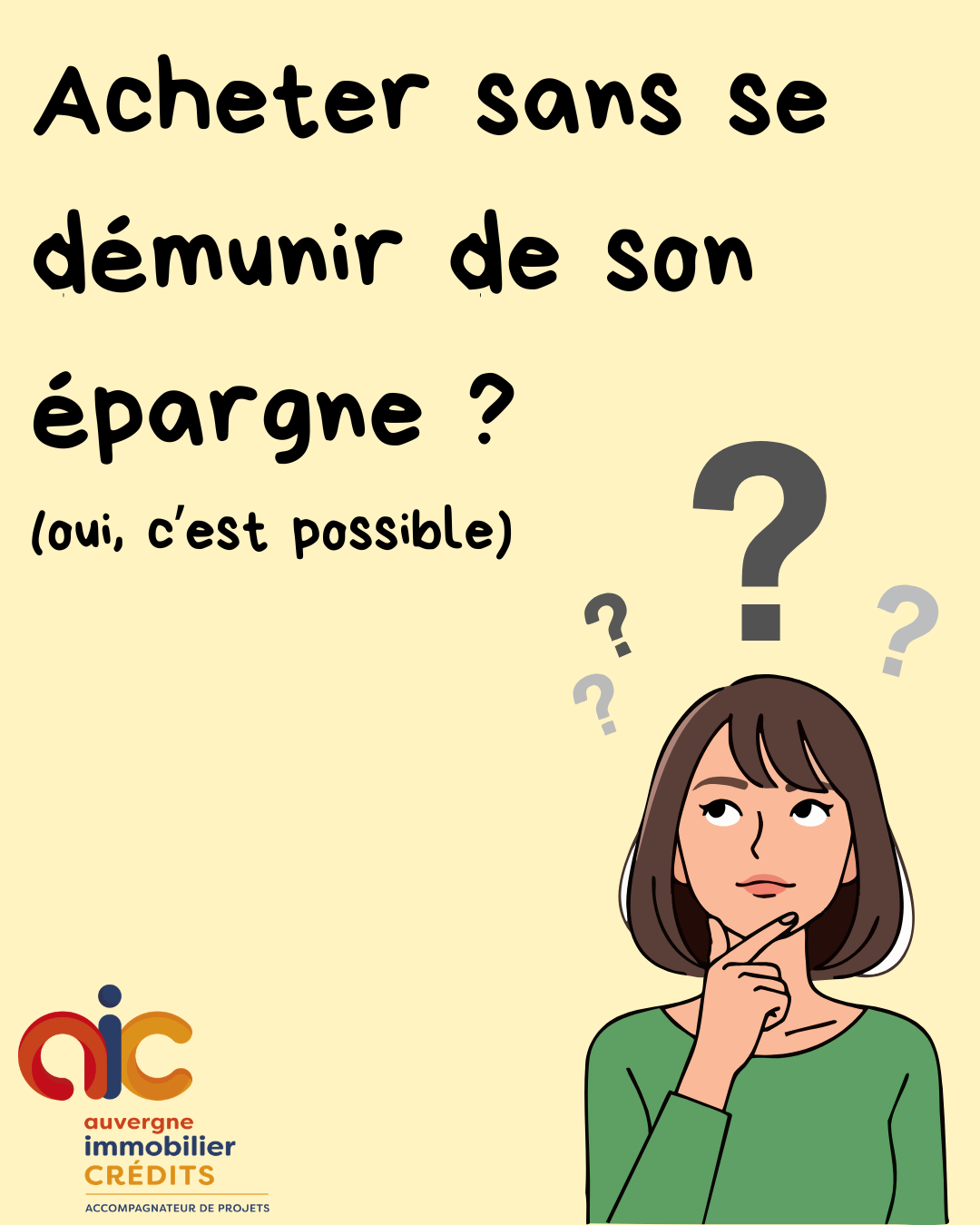 Acheter sans se demunir de son epargne